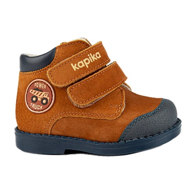 Ботинки для мальчика Kapika 51497у-1 коричневые 1